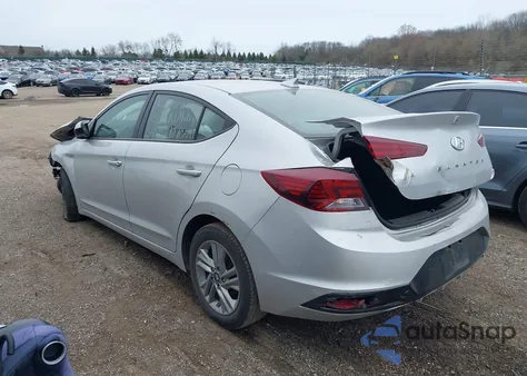 2020 Hyundai Elantra Sel из США, поврежденный, VIN 5NPD84LF6LH535018